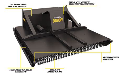 digga skid steer slasher|mini skid steer slasher.